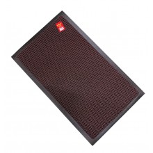 Коврик придверный "Zalel" Кольчуга 60*90 KD103 black+red