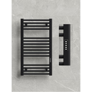 Полотенцесушитель Лесенка RIFAR D-LINE DL-080-45-BM,ЧЁРНЫЙ, 150Вт