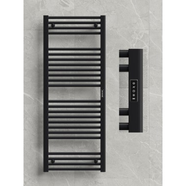 Полотенцесушитель Лесенка RIFAR D-LINE DL-120-50-BM,ЧЁРНЫЙ, 280Вт