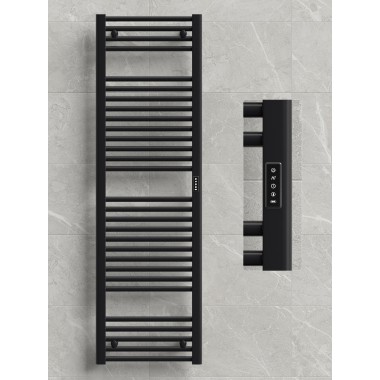 Полотенцесушитель Лесенка RIFAR D-LINE DL-150-45-BM,ЧЁРНЫЙ, 320Вт