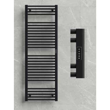 Полотенцесушитель Лесенка RIFAR D-LINE DL-150-50-BM,ЧЁРНЫЙ, 350Вт