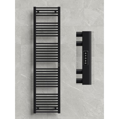 Полотенцесушитель Лесенка RIFAR D-LINE DL-180-45-BM,ЧЁРНЫЙ, 360Вт
