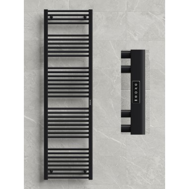 Полотенцесушитель Лесенка RIFAR D-LINE DL-180-50-BM,ЧЁРНЫЙ, 400Вт