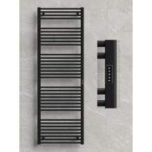 Полотенцесушитель Лесенка RIFAR D-LINE DL-180-60-BM,ЧЁРНЫЙ, 500Вт