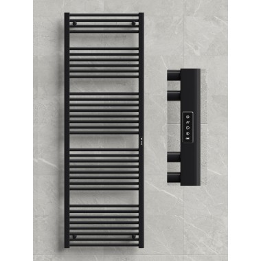 Полотенцесушитель Лесенка RIFAR D-LINE DL-180-60-BM,ЧЁРНЫЙ, 500Вт
