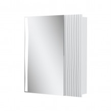 Шкаф зеркальный Lotty 70, цвет белый (VOLNA)