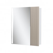 Шкаф зеркальный Lotty 70, цвет латте (VOLNA)