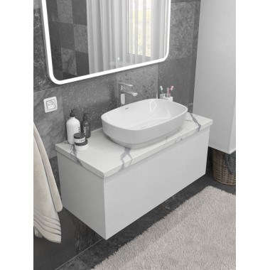 Столешница 120, цвет МРАМОР