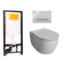 КОМПЛЕКТ: Galaxy б/о (ун,сид.Slim DPSC, Clip up+инст.,кн. хром прямоугольн) (SL)