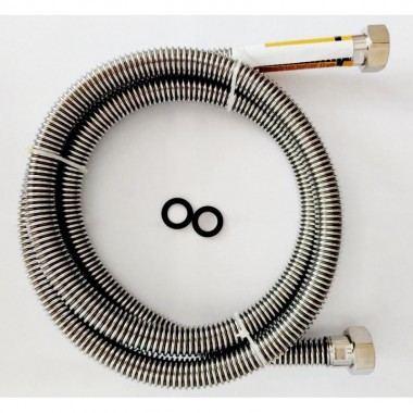 Подводка сильфонная для газа 3/4" Г-Г 60 см. ELKA