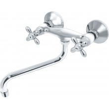 Смеситель ВАРИОН Ретро (1101221) для кухни настенн. S излив 180мм