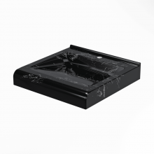 Умывальник над стиральной машиной Фортуна 60 черный мрамор MARKO (с кроншт)