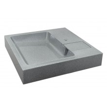 Умывальник над стиральной машиной Стандарт 60 серый MARKO (с кроншт)