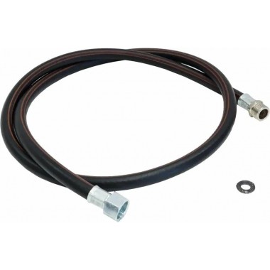 Шланг резиновый для газа RUBBER 1/2" Г-Ш 1,5 м. ELKA