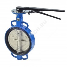 Затвор дисковый поворотный Ду 40 Ру16 чуг