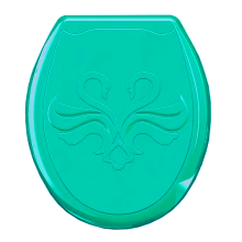 Сиденье жесткое для унитаза "Лебедь" (Салатовый) 