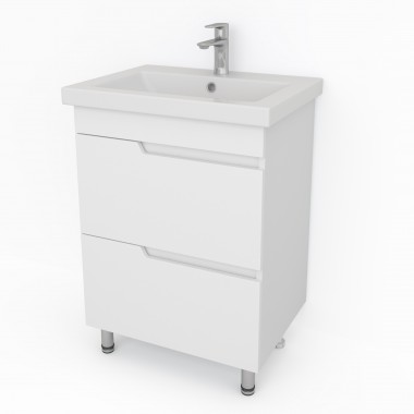 Тумба напольная "МОДЕНА - 60" с 2-я ящиками, под умывальник СОМО