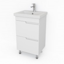 Тумба напольная "МОДЕНА - 50" с 2-я ящиками, под умывальник СОМО