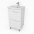 Тумба напольная "МОДЕНА - 50" с 2-я ящиками, под умывальник СОМО