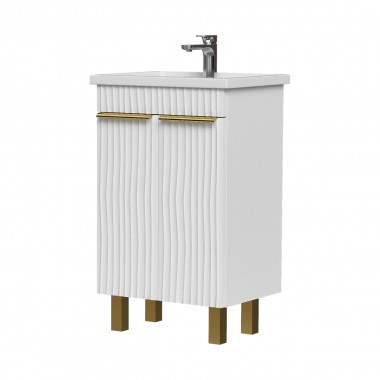 Тумба напольная ЛоттиГолд 50.2Д/LottyGold 50.2D (VOLNA)