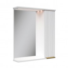 Шкаф зеркальный ЛоттиГолд/LottyGold 60 правый (VOLNA)