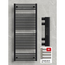 Полотенцесушитель Лесенка RIFAR D-LINE DL-150-60-SI,СЕРЫЙ ШЁЛК 430Вт