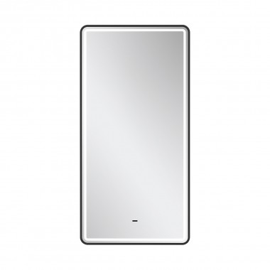 Зеркало с подсветкой Стоун/Stoune 500х900, черный (EQUIL)