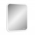 Зеркало Devise LED 60х80 с часами (Glamour)