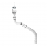 Сифон для душевого поддона 1 1/2"х40 с г/т 40х40/50 (TIVOLI)