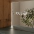 Шкаф зеркальный Глеам 60.1Д/Gleam 60.1D, зеленый камень/дуб вотан (EQUIL)